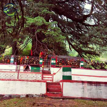 Latu diety temple on the roopkund trail at wan village.